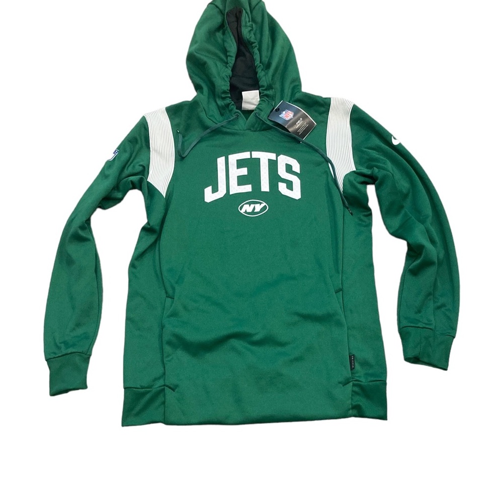 New‎ York Jets Nike Men’s Sideline Pullover Hoodie Sweatshirt Small
